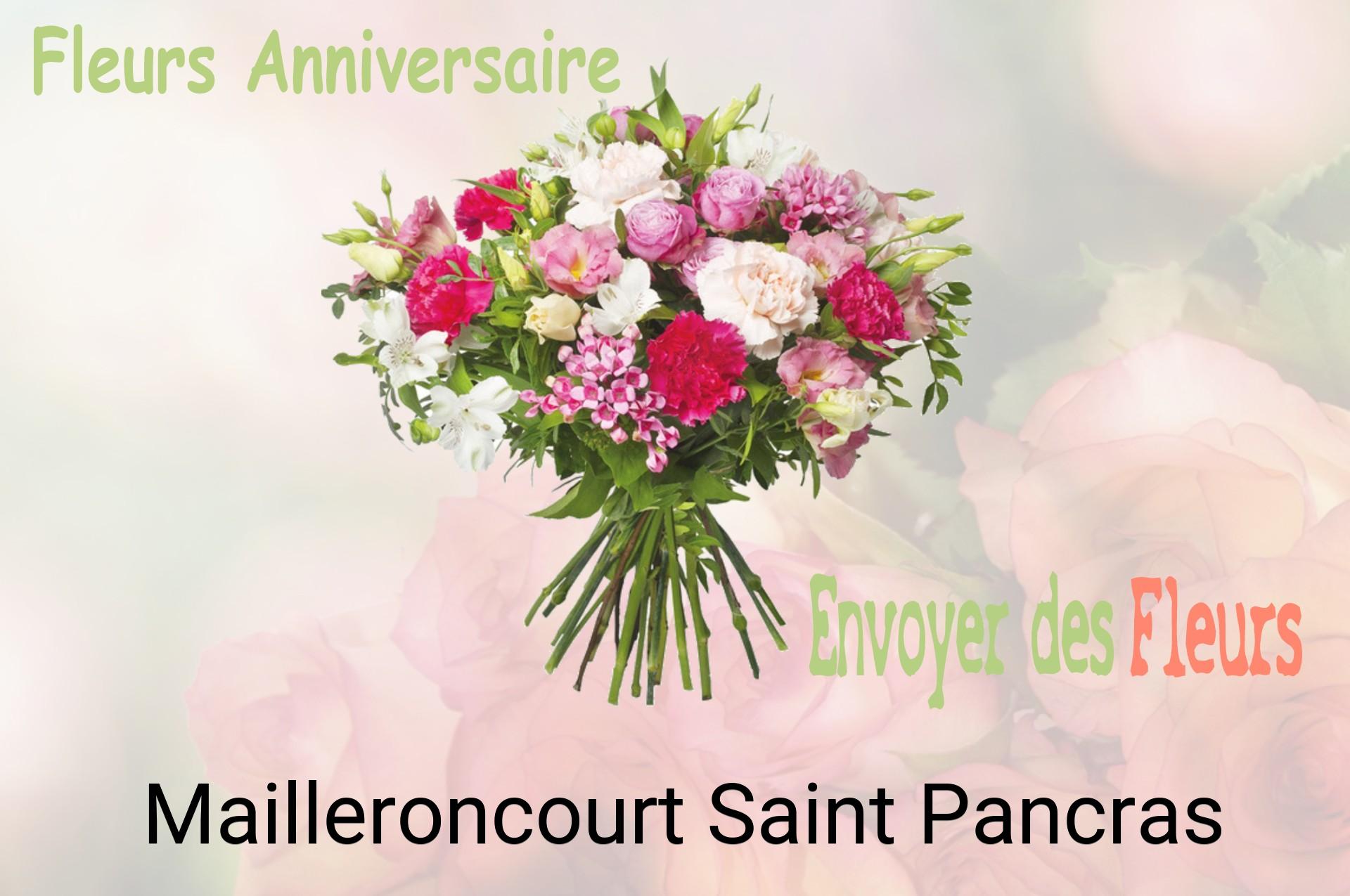 Bouquet de fleurs d’anniversaire livré à Mailleroncourt-Saint-Pancras