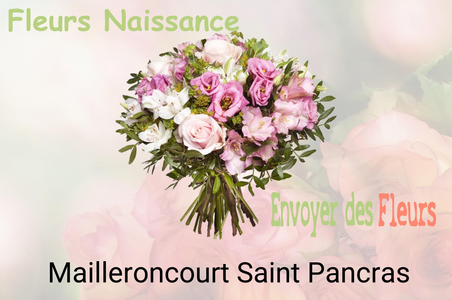 Bouquet de fleurs de naissance livré à Mailleroncourt-Saint-Pancras